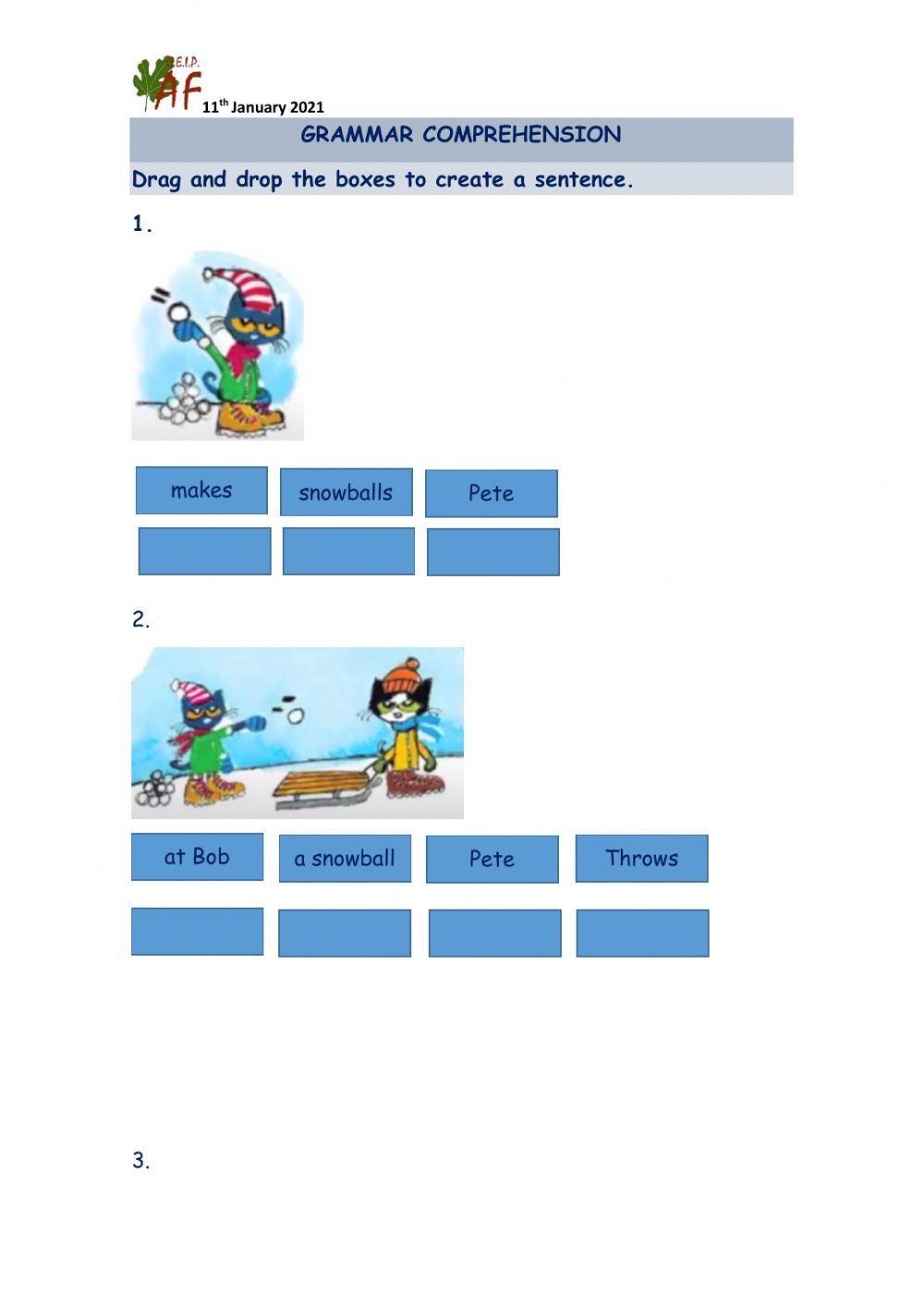 Pete the cat, snowdaze