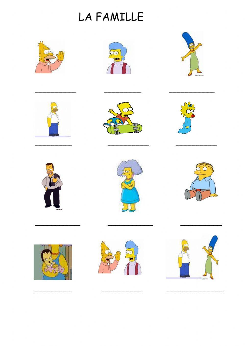 Le lexique la familia