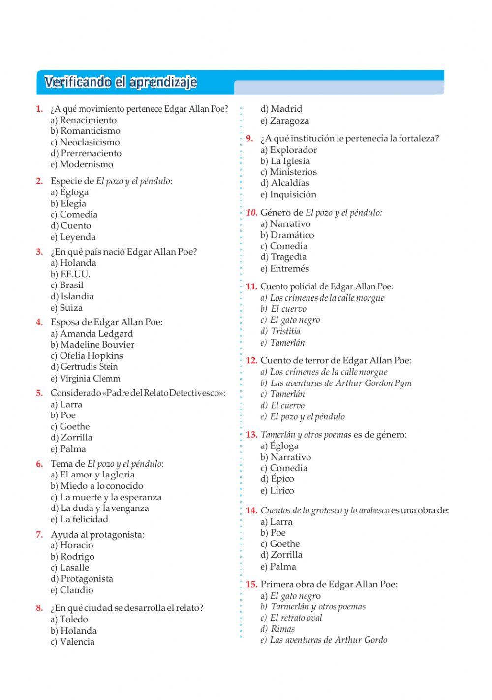 Edgar Allan  Poe (Biografía)