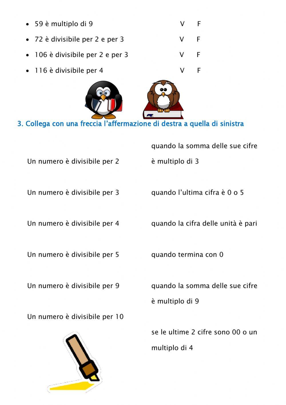 criteri di divisibilità 2