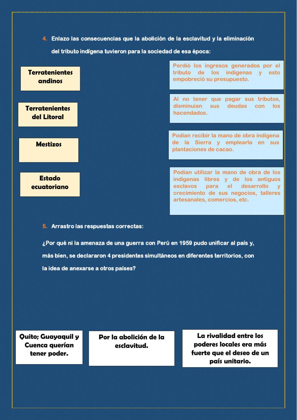 Ecuador, crisis de 1859