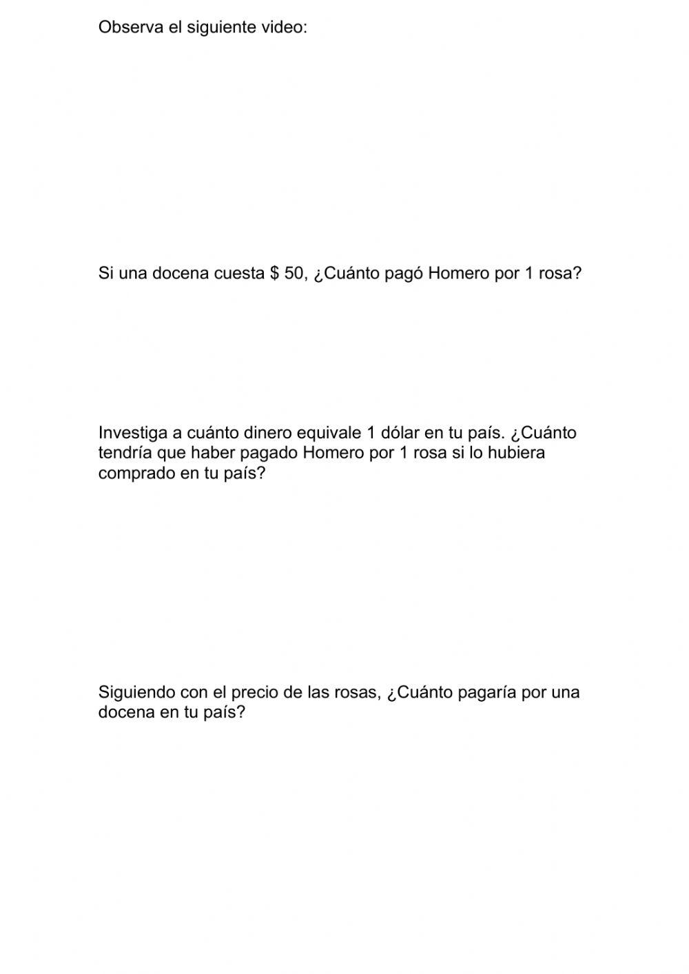 Juego división de decimales