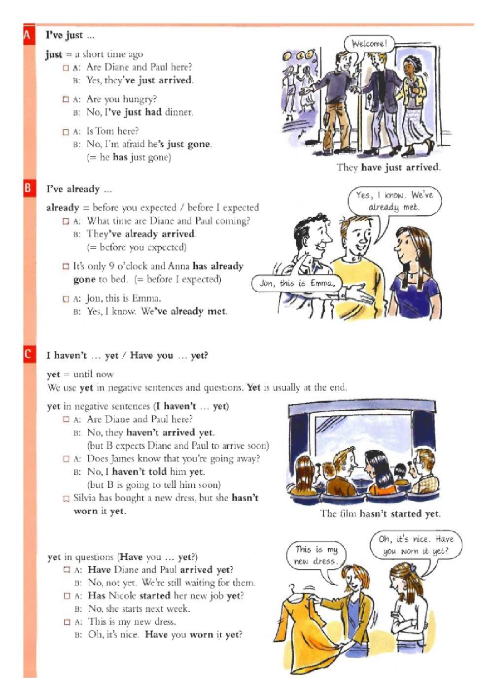 Present Perfect Tense