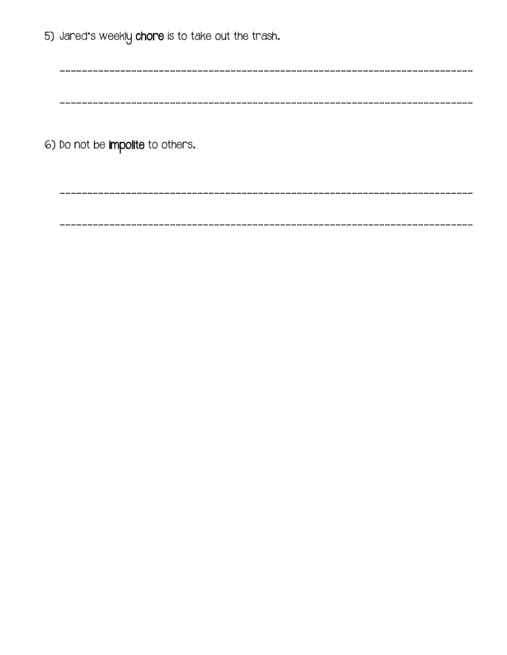 Using Synonyms to Paraphrase