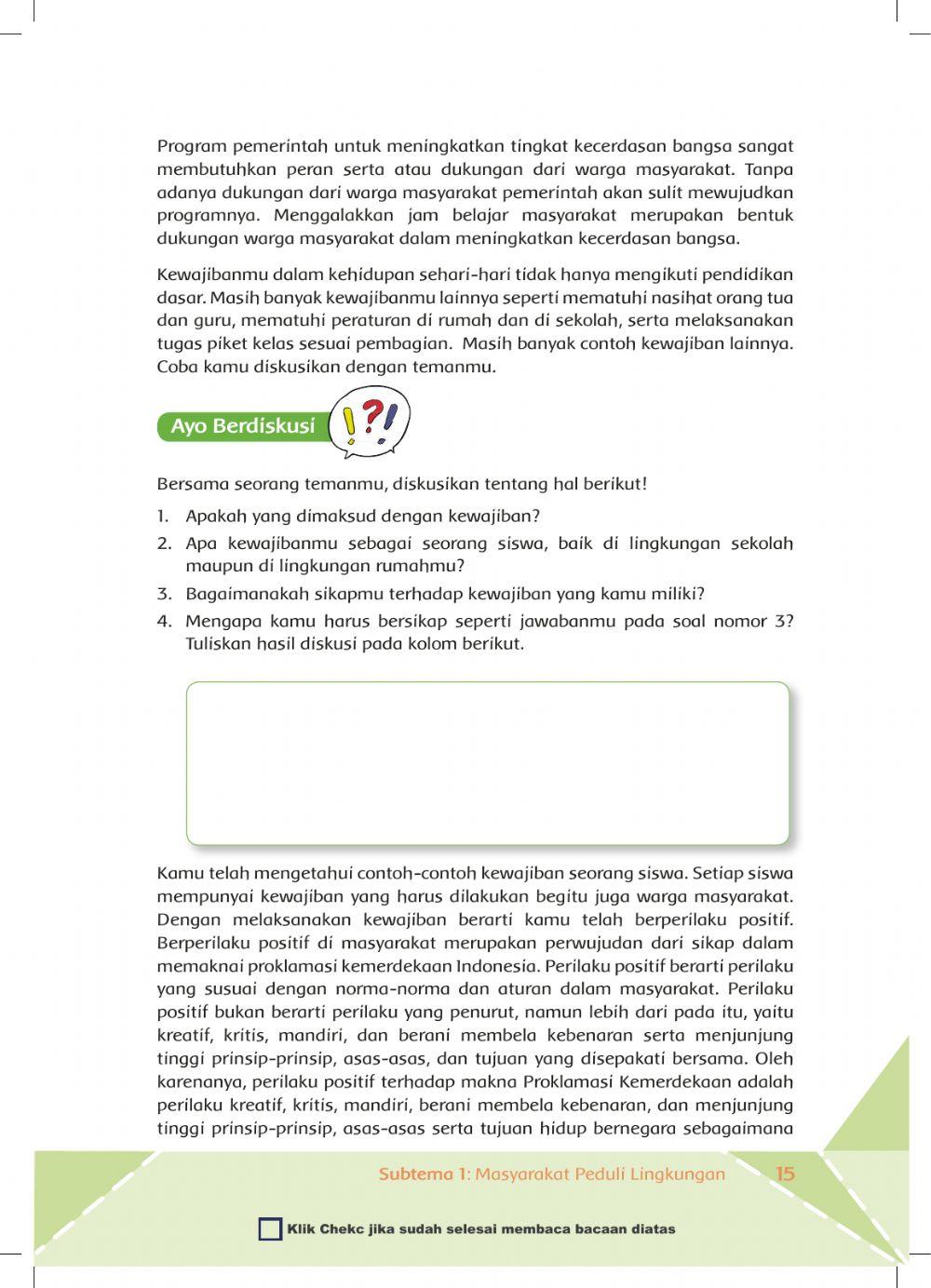 Tema 6 Sub Tema 1 Pembelajaran 3