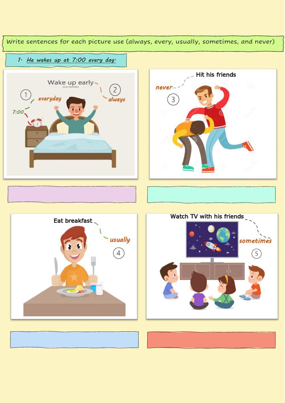 adverbs of frequency 