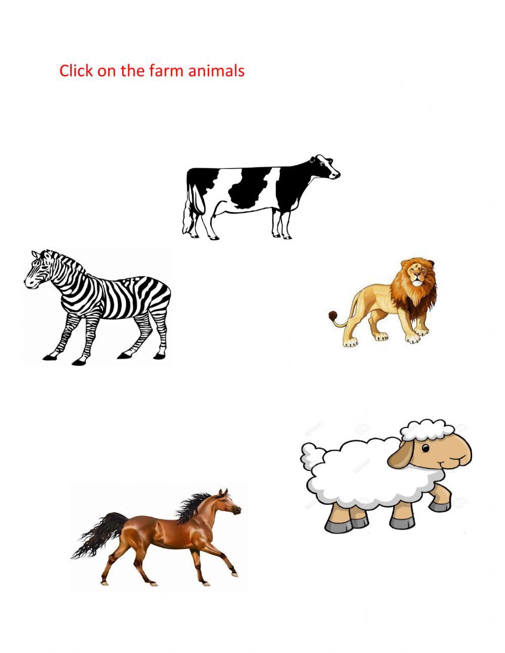 Farm animals