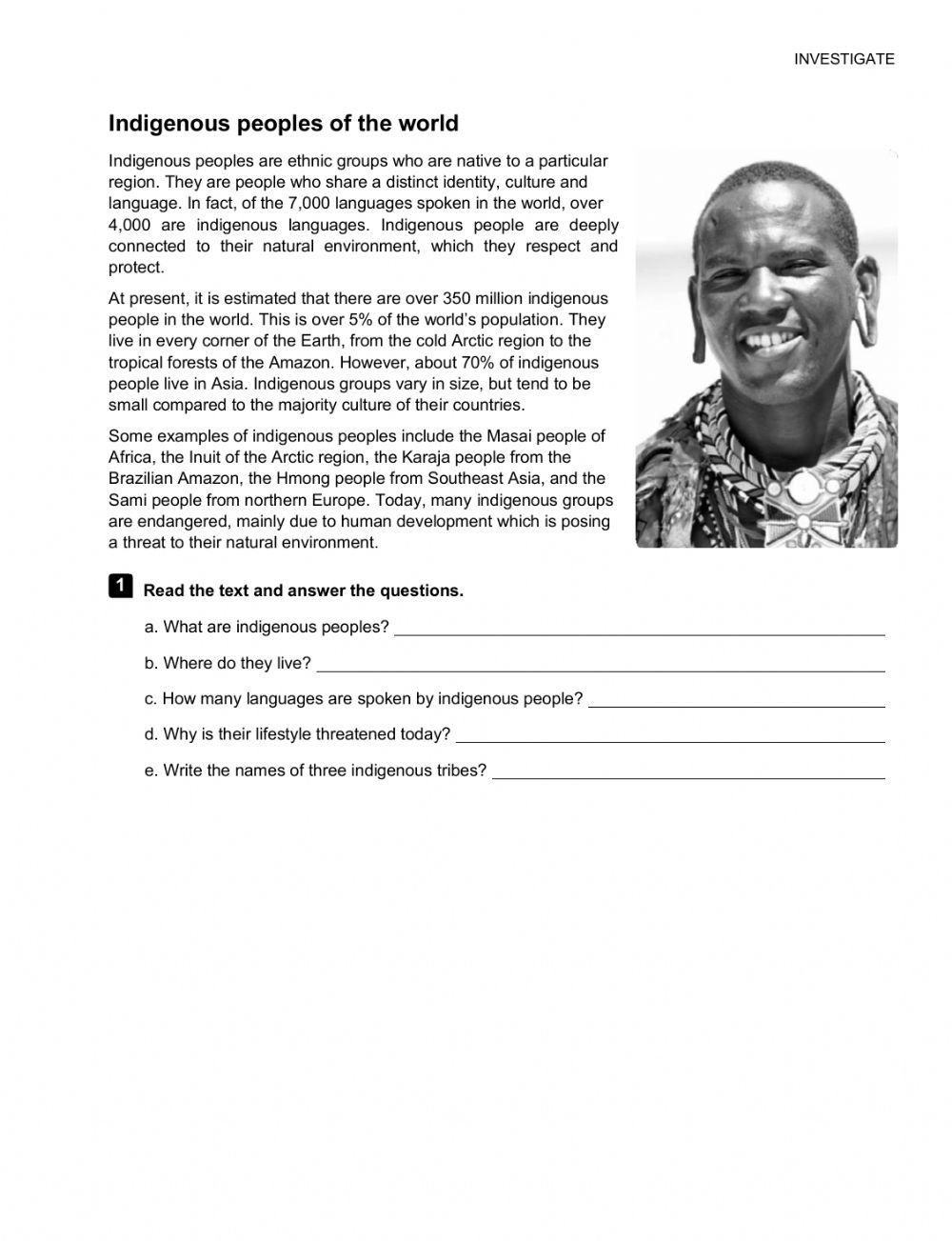 Social 5º TEXT TO READ