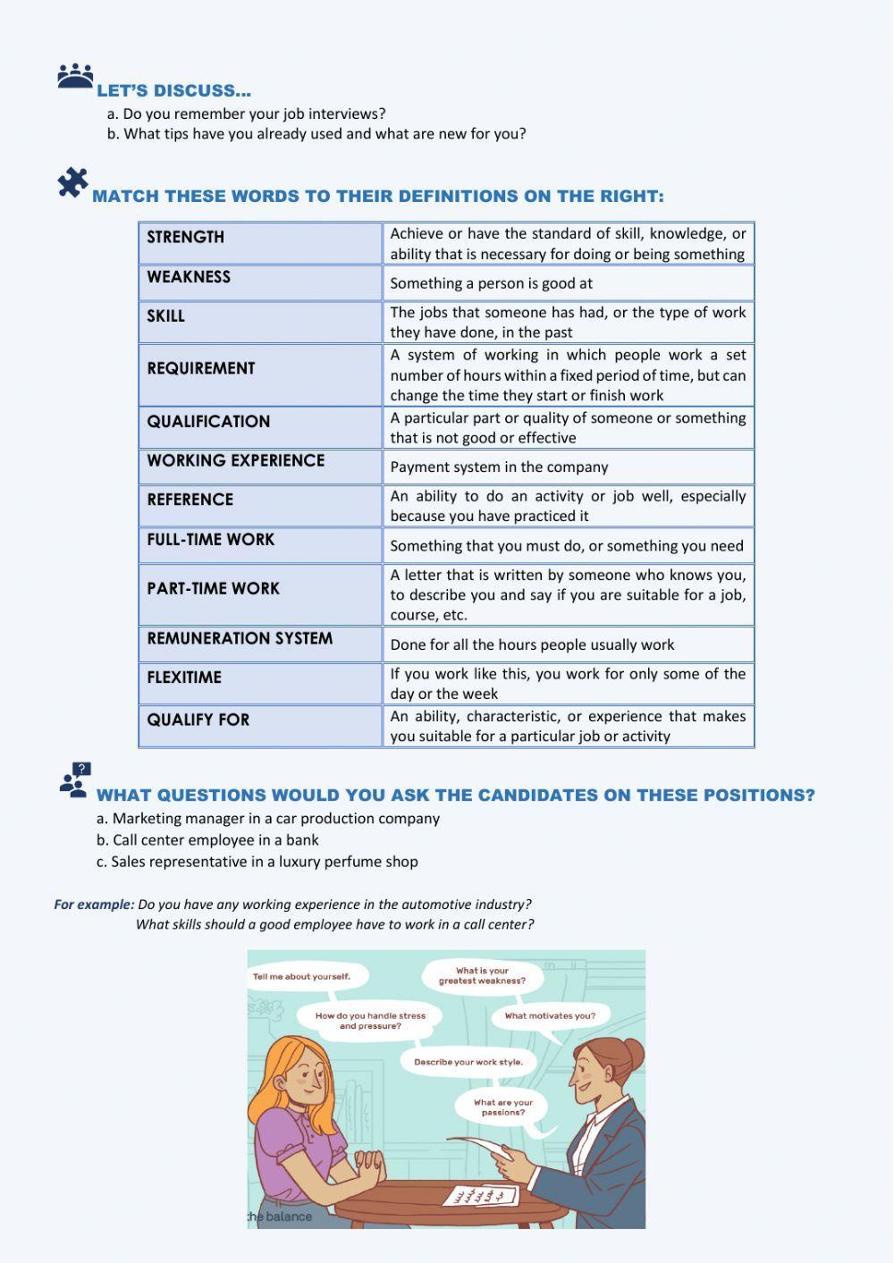 HR and job interviews
