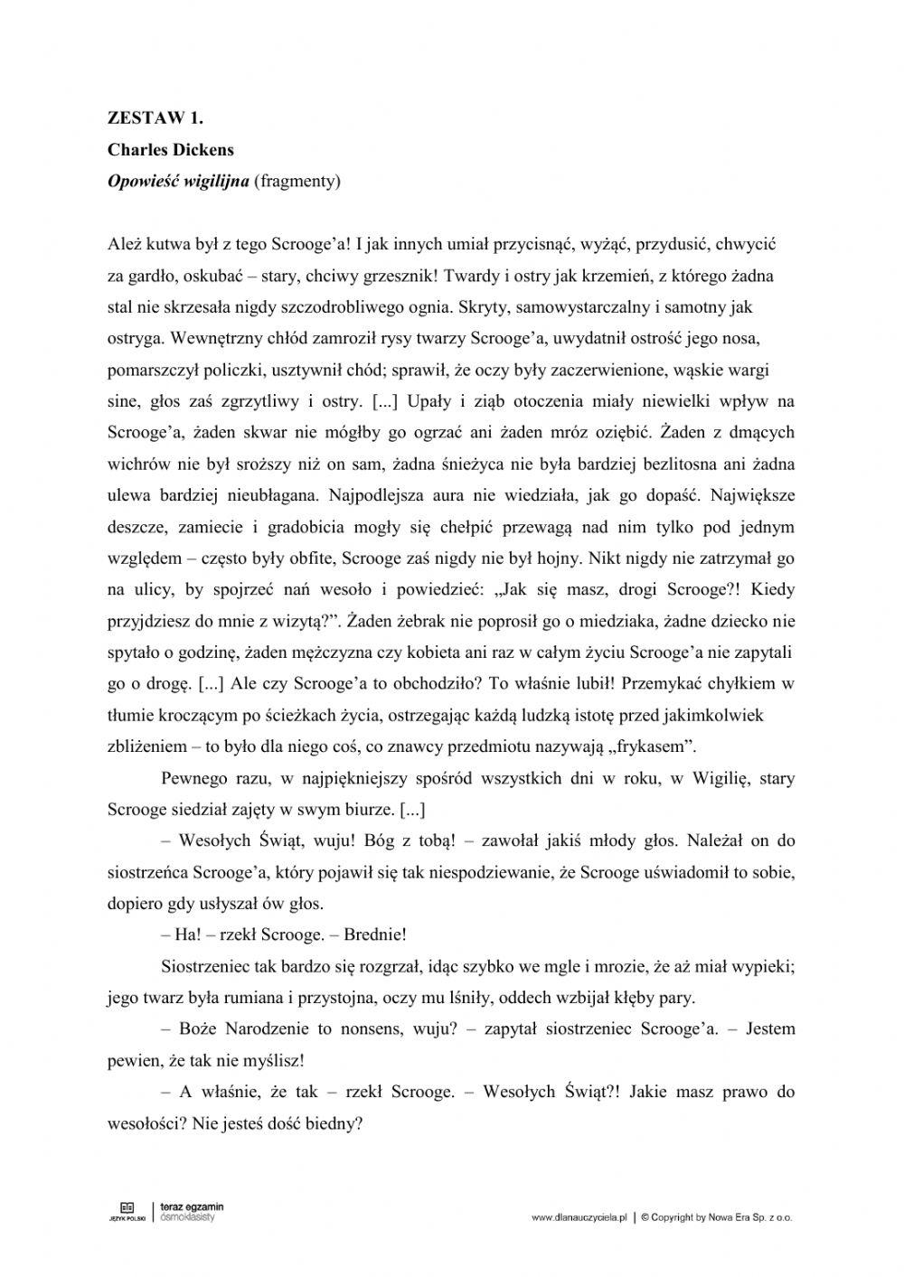 Opowieść wigilijna