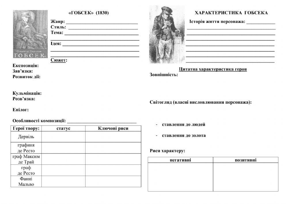 625833 | Бальзак. Гобсек | Оксана Сизоненко
