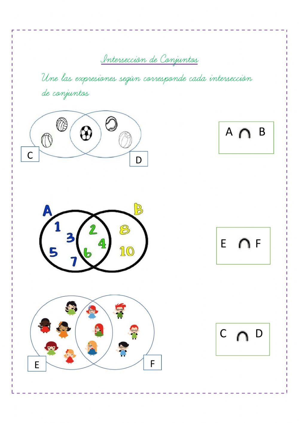 Interseccion de conjuntos