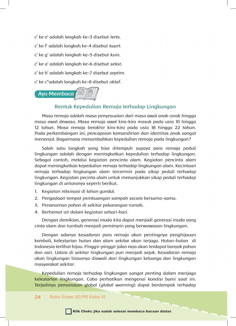 Tema 6 Sub Tema 1 Pembelajaran 4
