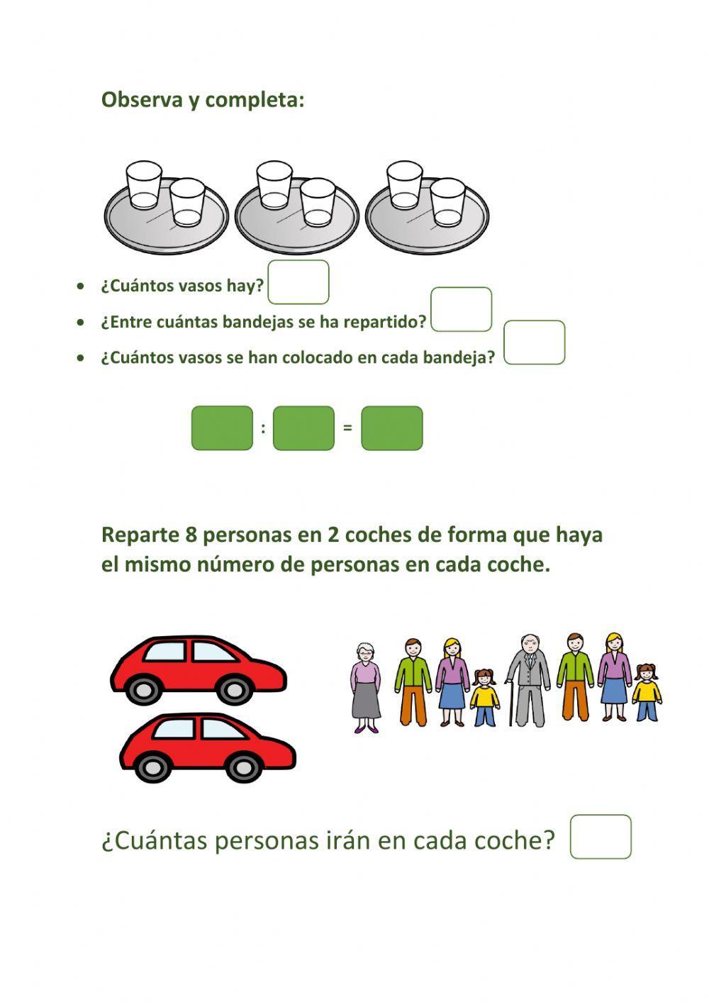 Repaso tablas e inicio division
