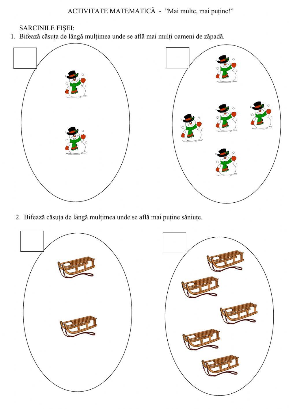 Mai multe, mai putine