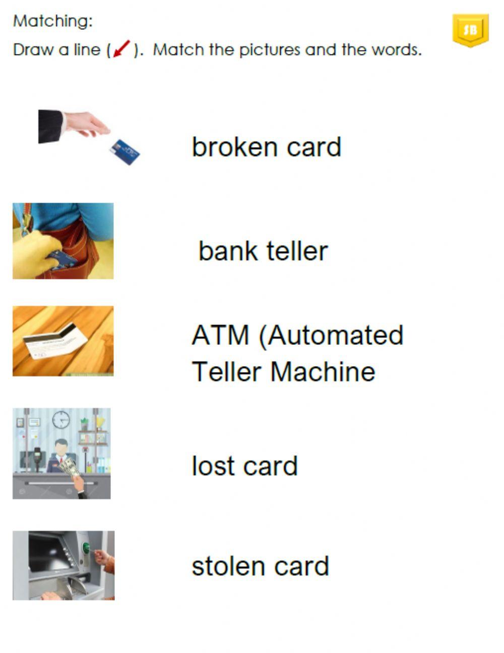 Bank Card Matching