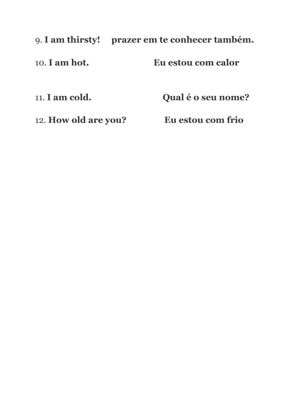 Phrases for begginners