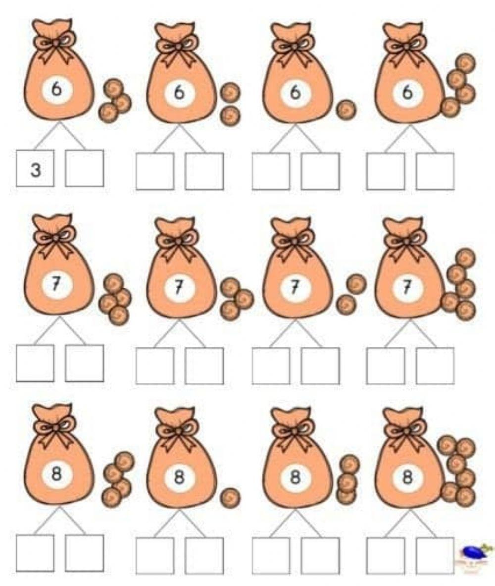 Számok felbontása 0-8