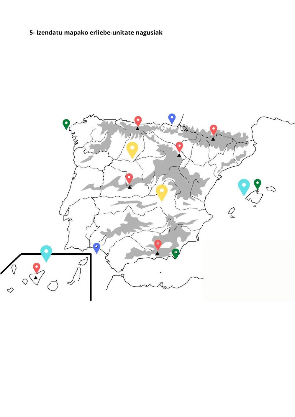 Espainiako erliebe-unitateak