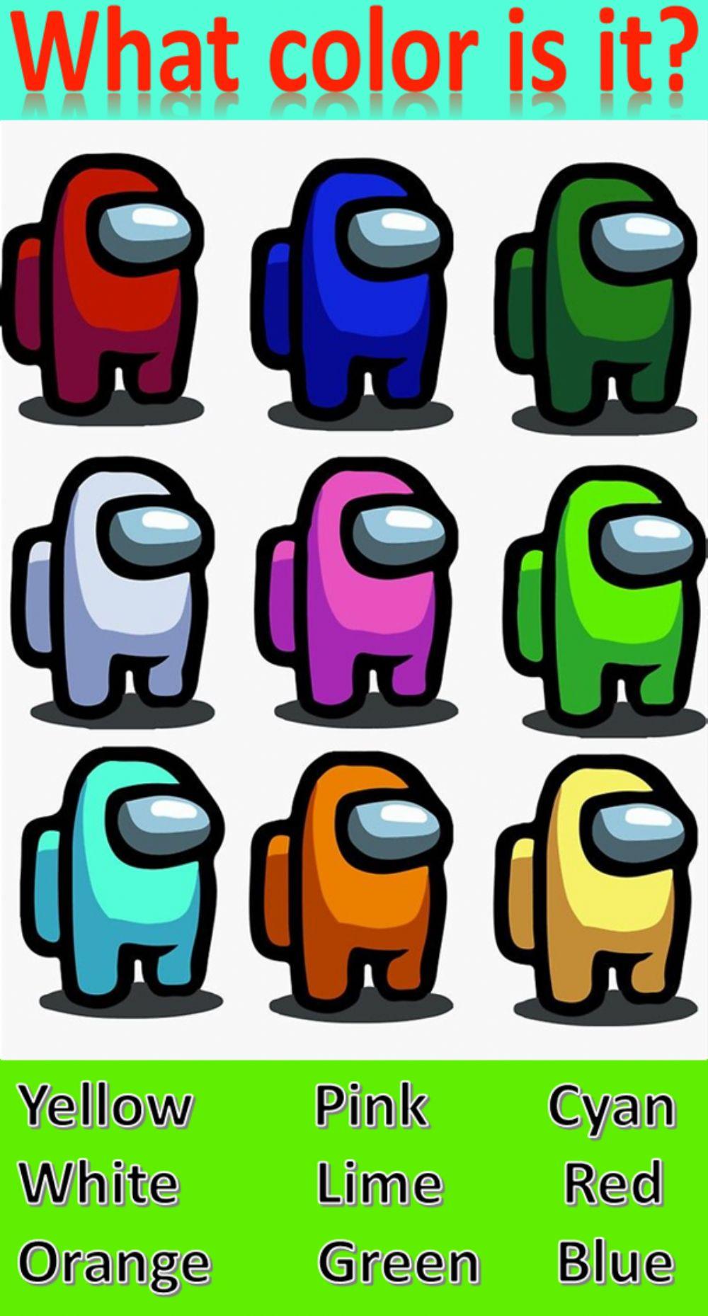 The colors (Among us)