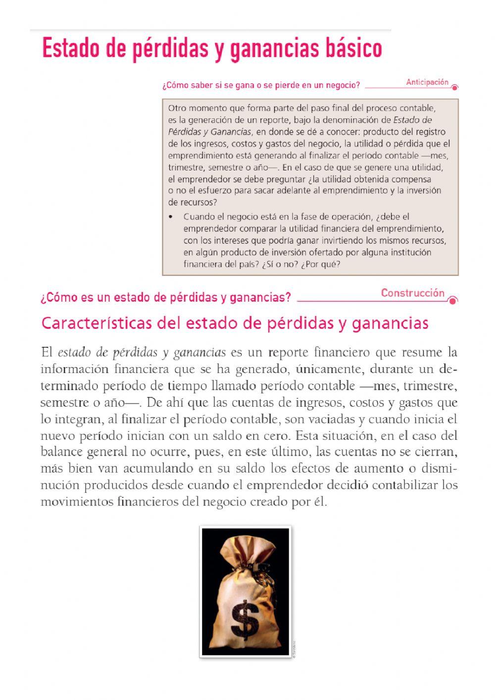 Actividad de evaluación - Emprendimiento 1ero - UNIDAD 3