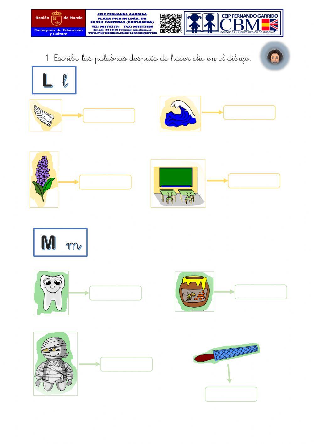 Discriminación Auditiva (L y M)