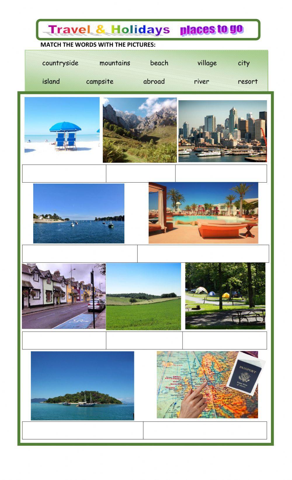 Travel & Holidays - Places