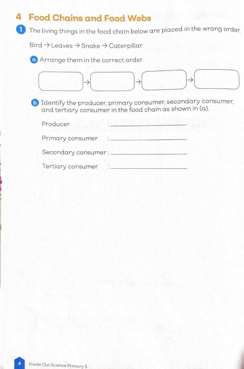 Living Things in the Environment