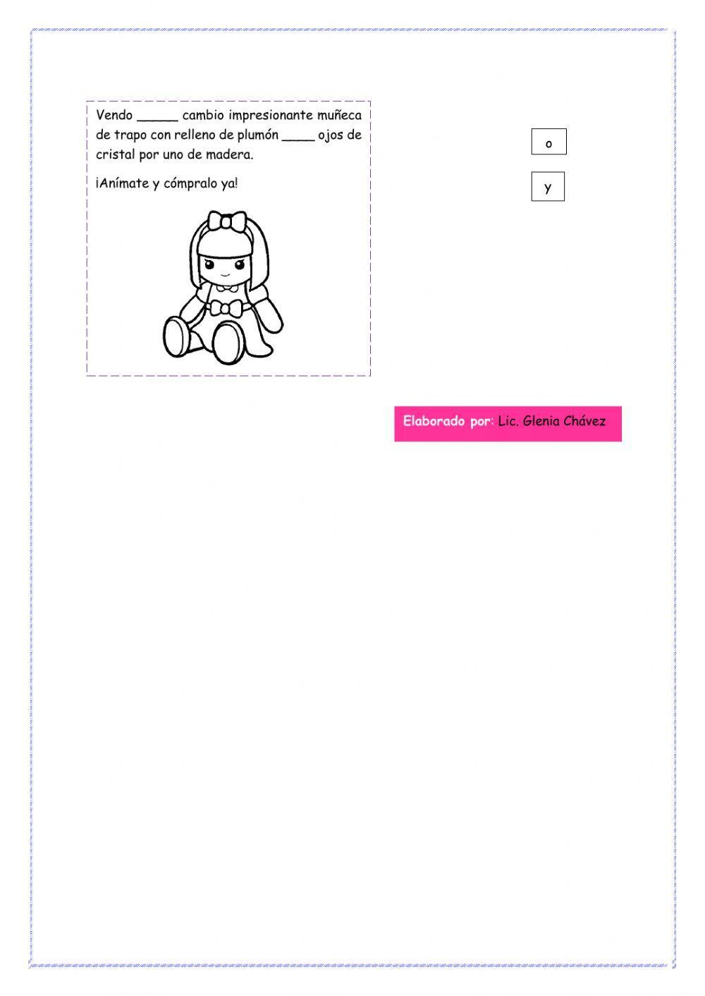 Trabajo Individual de “Las conjunciones” para 7mo