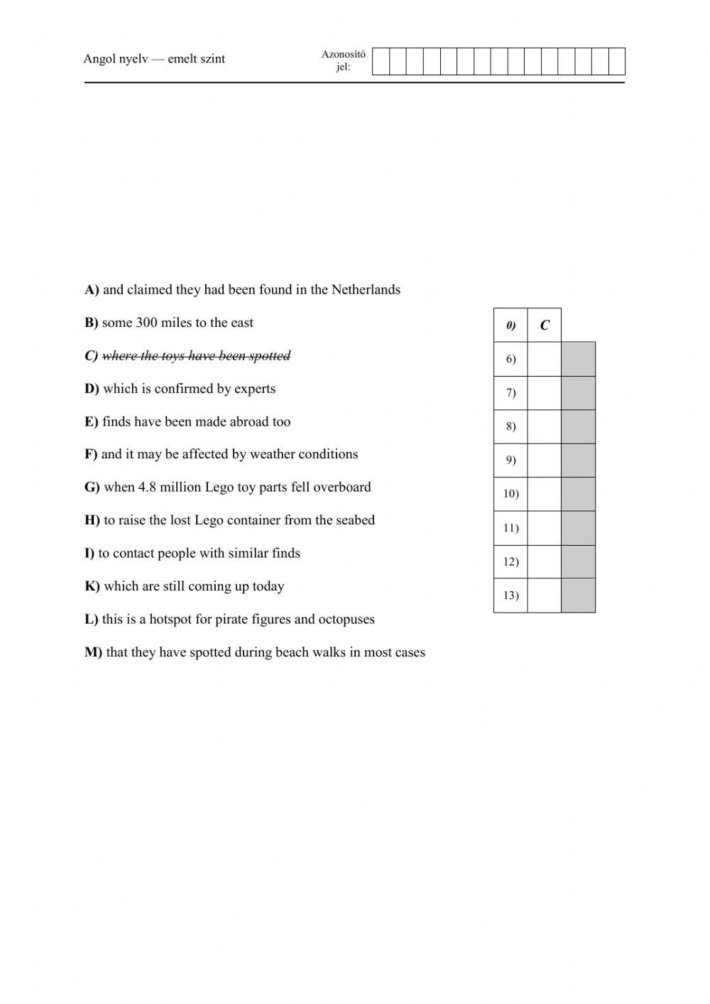 Advanced ENglish Practice for Matura