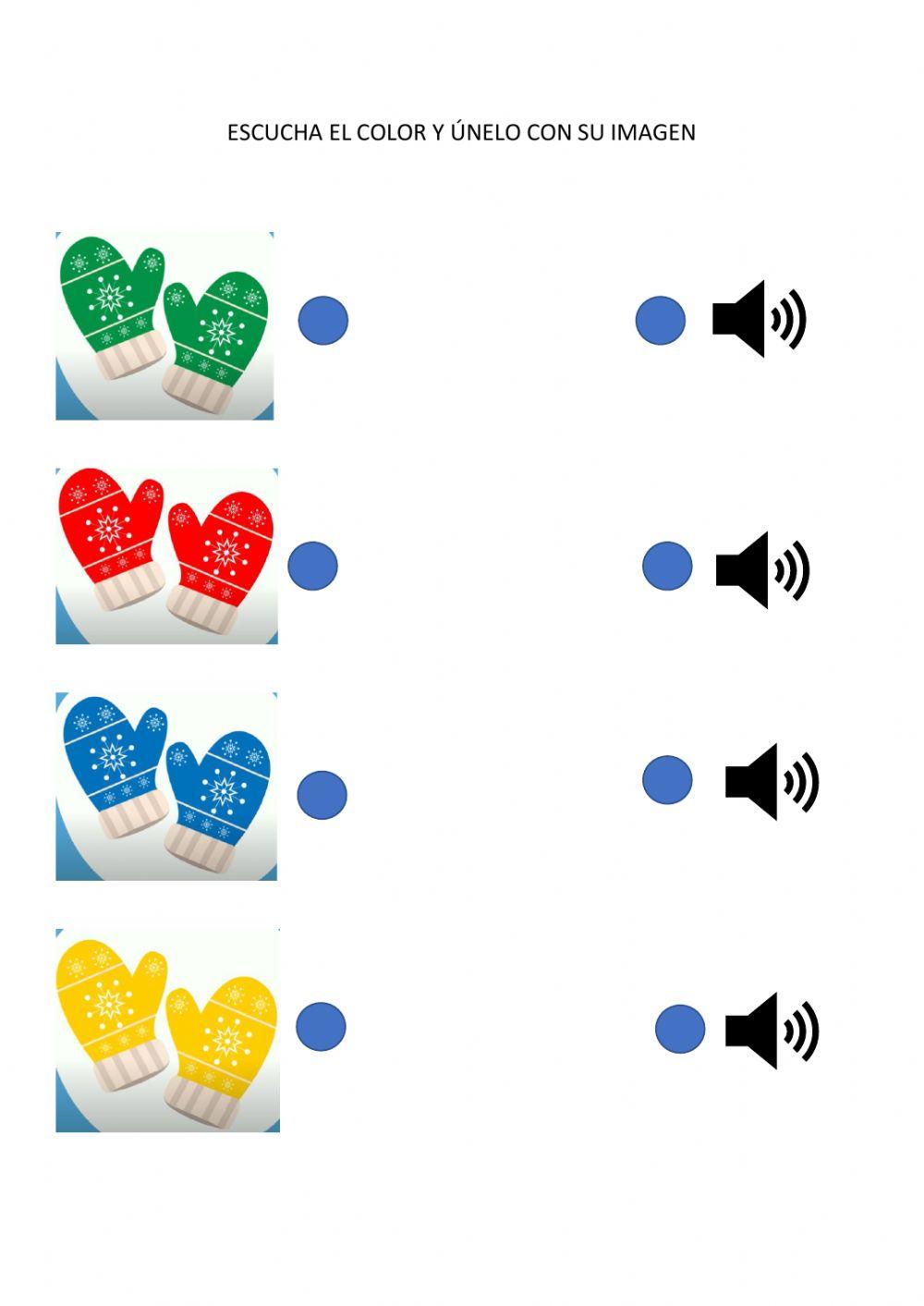 Colors online exercise for Infantil Live Worksheets
