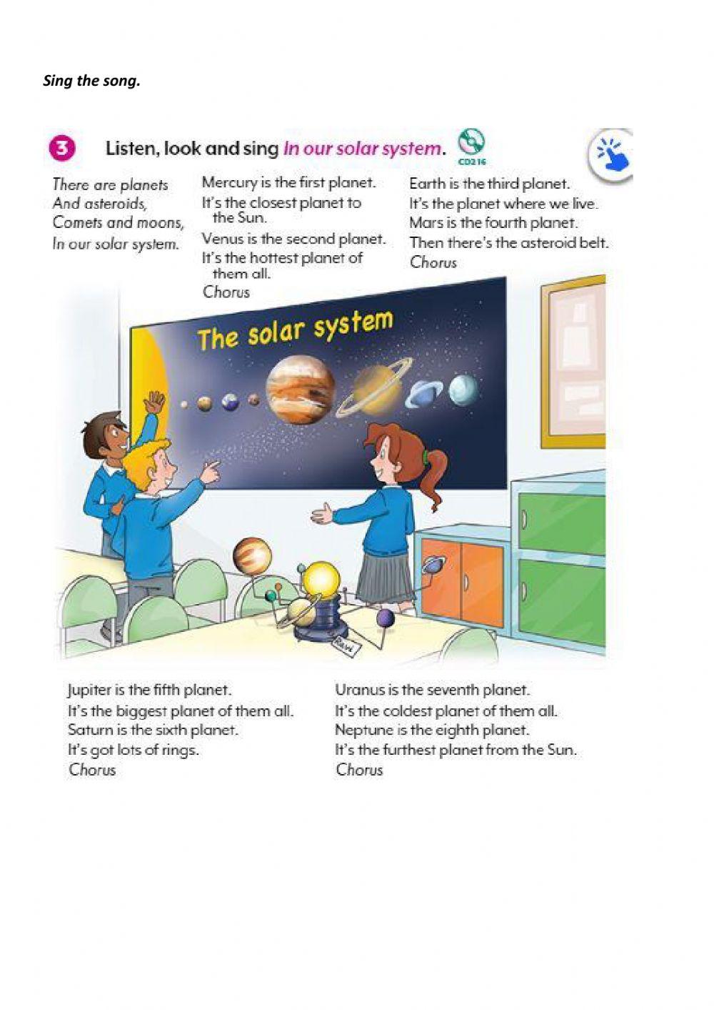 Vocabulary Planets