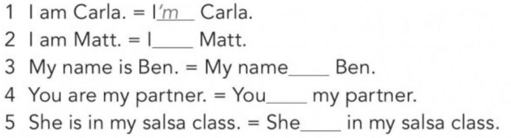 Lesson 1. Hello. Ex. 2a