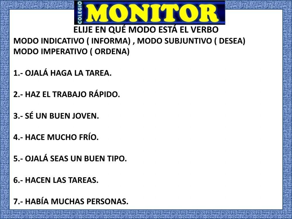 El verbo haber, hacer, ser