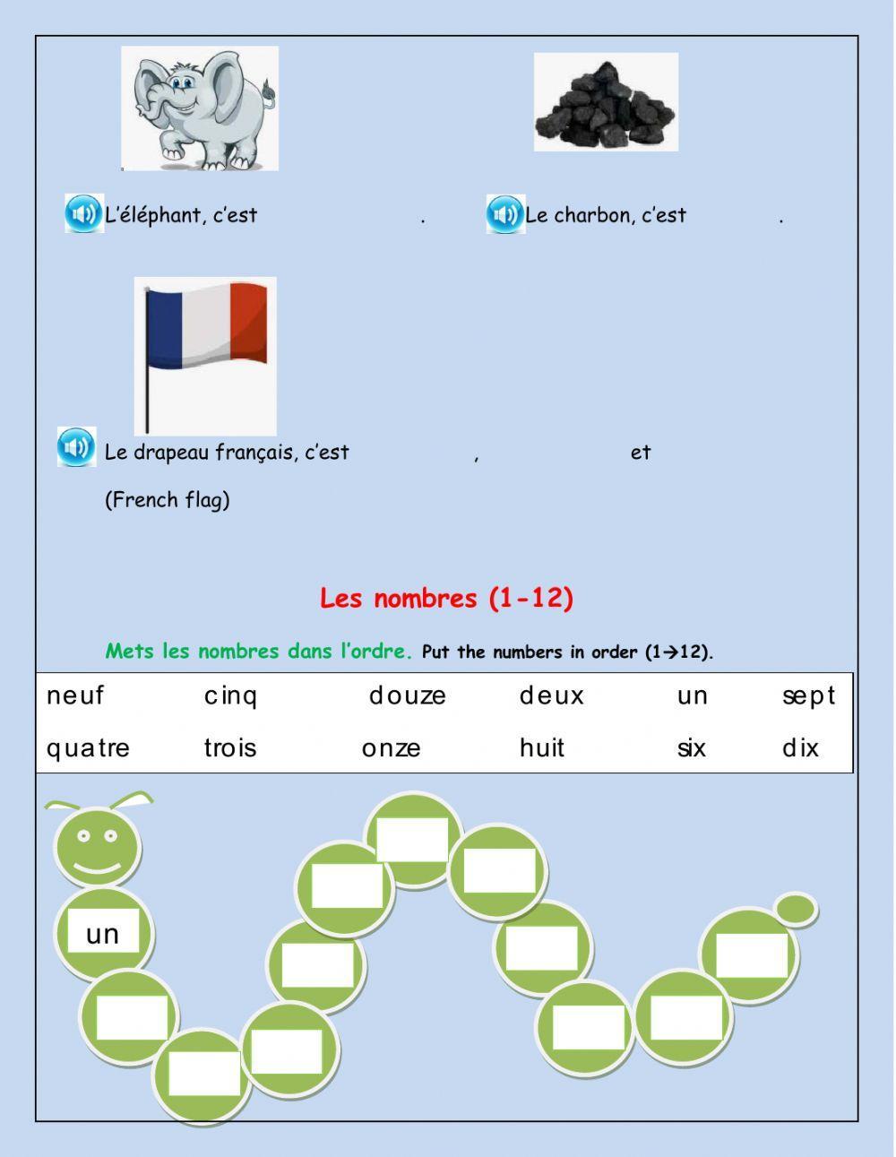 Les couleurs et les nombres