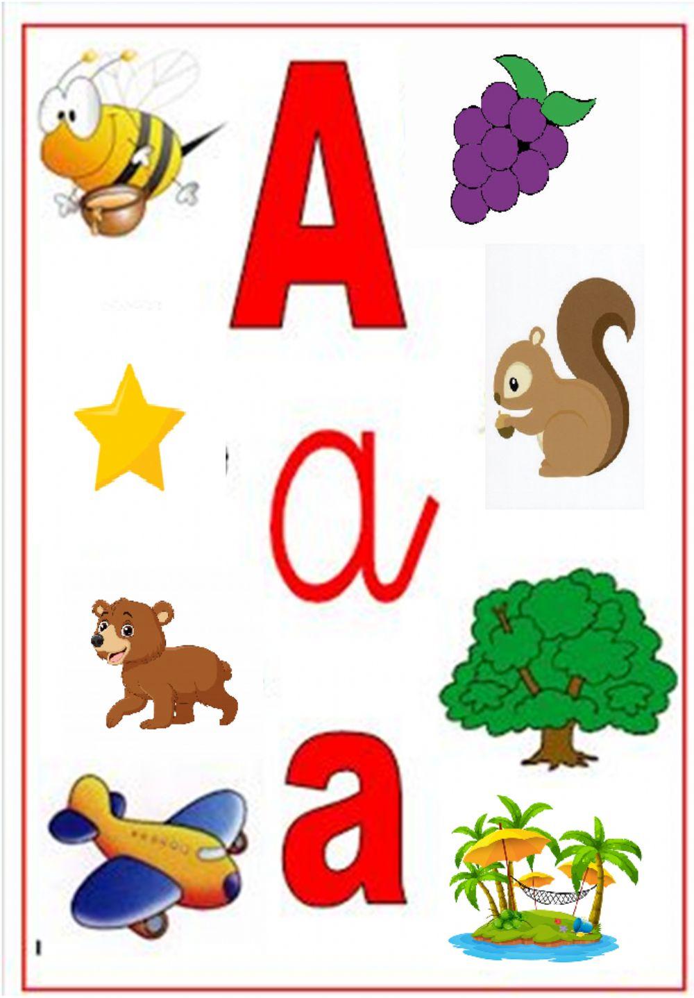 Letra a discriminación auditiva