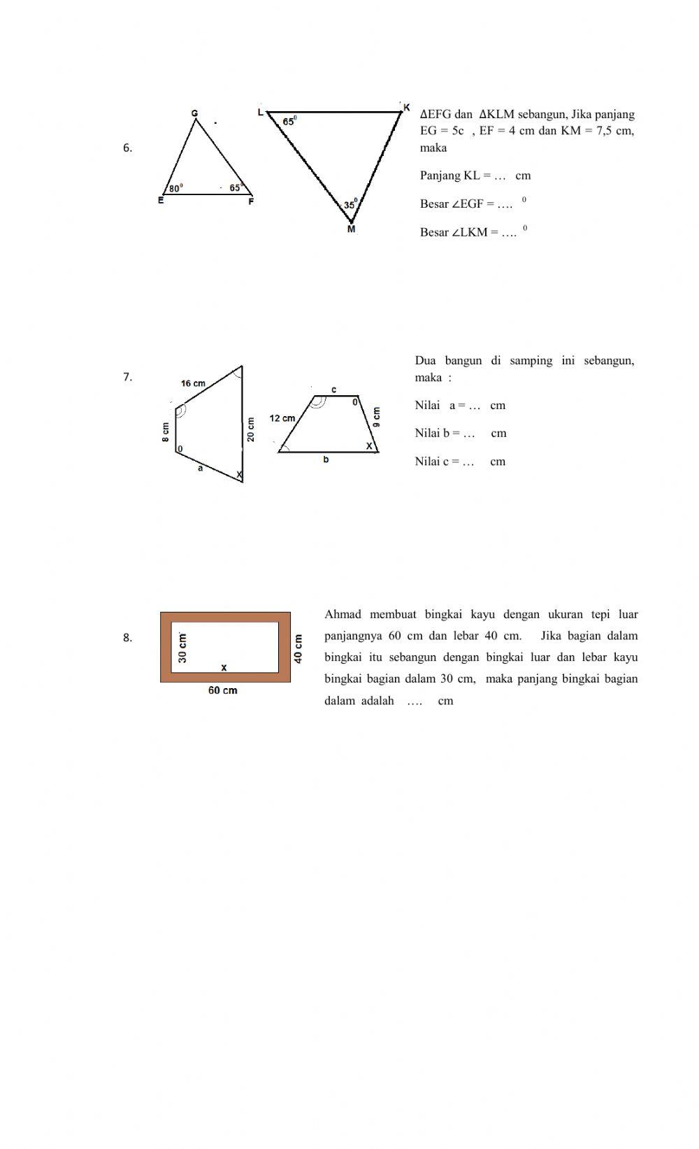 KESEBANGUNAN Latihan 1