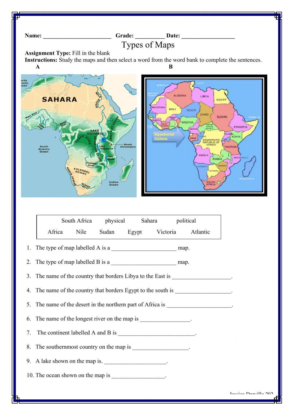 Types of Maps