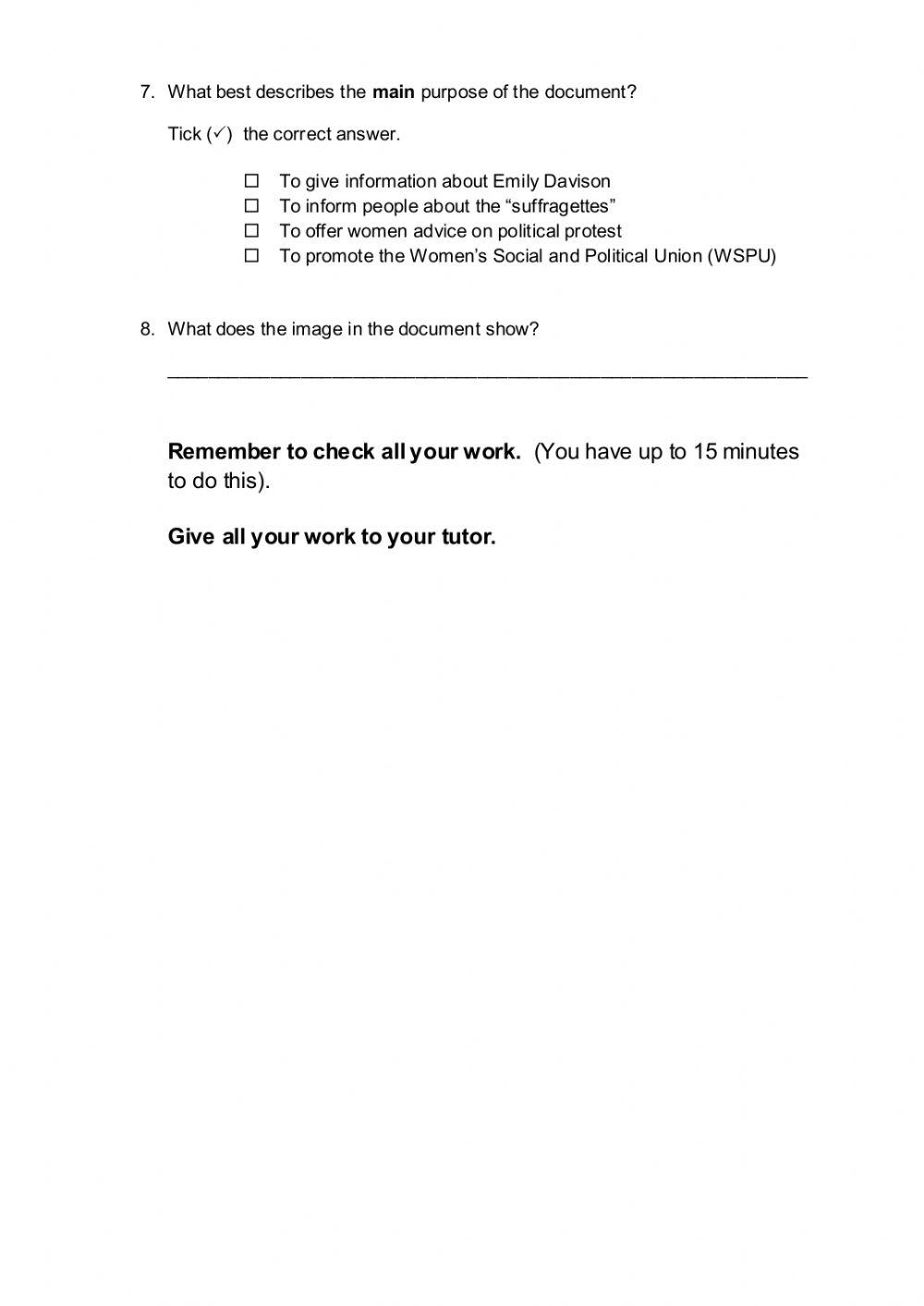 British Values reading part 2