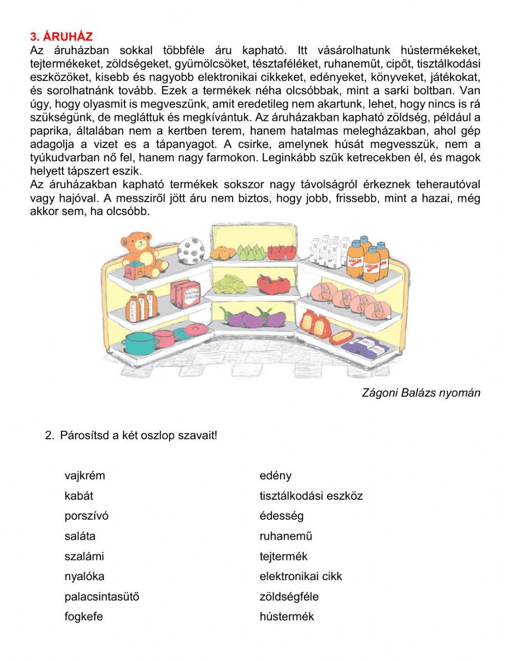 Vásárlás napjainkban