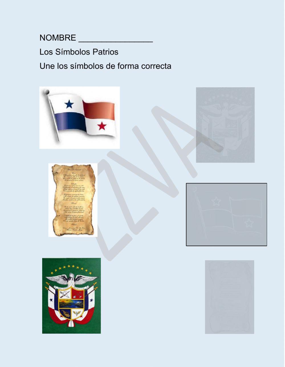 Los simbolos patrios