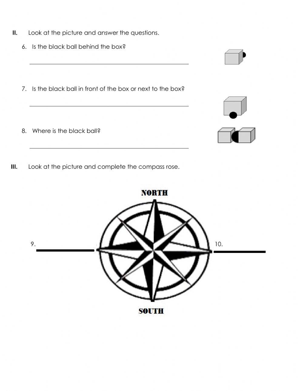 Quizz 5th grade december