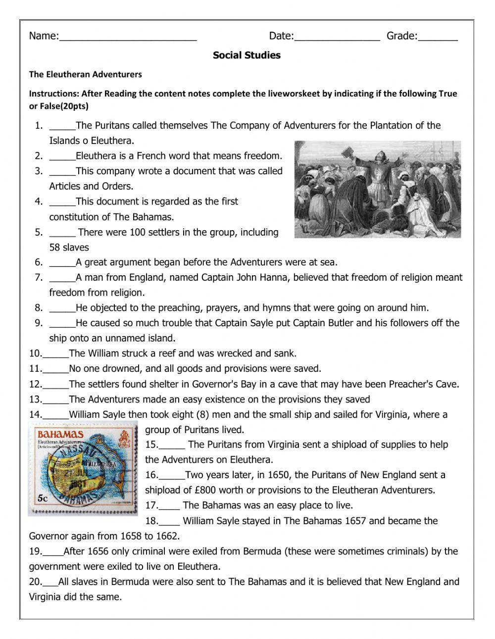 Eleutheran Adventurers