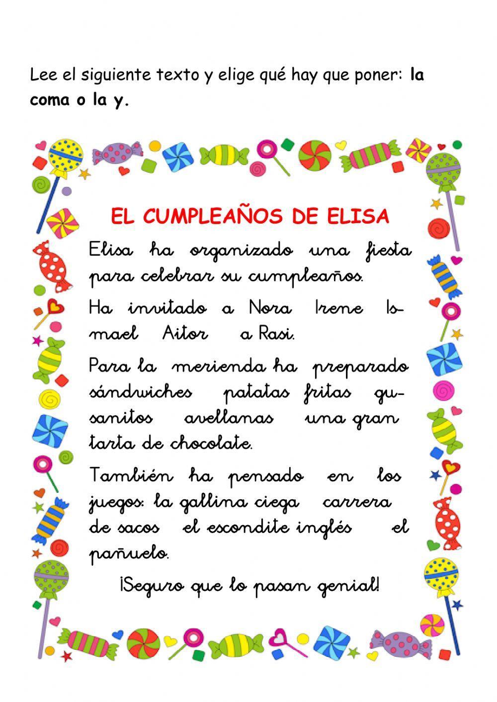 LENGUA 2º El punto y la coma.