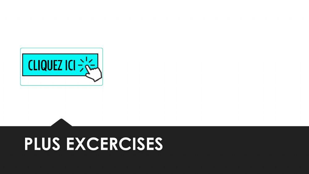 Exercices de la négation