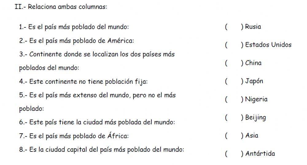 Población mundial