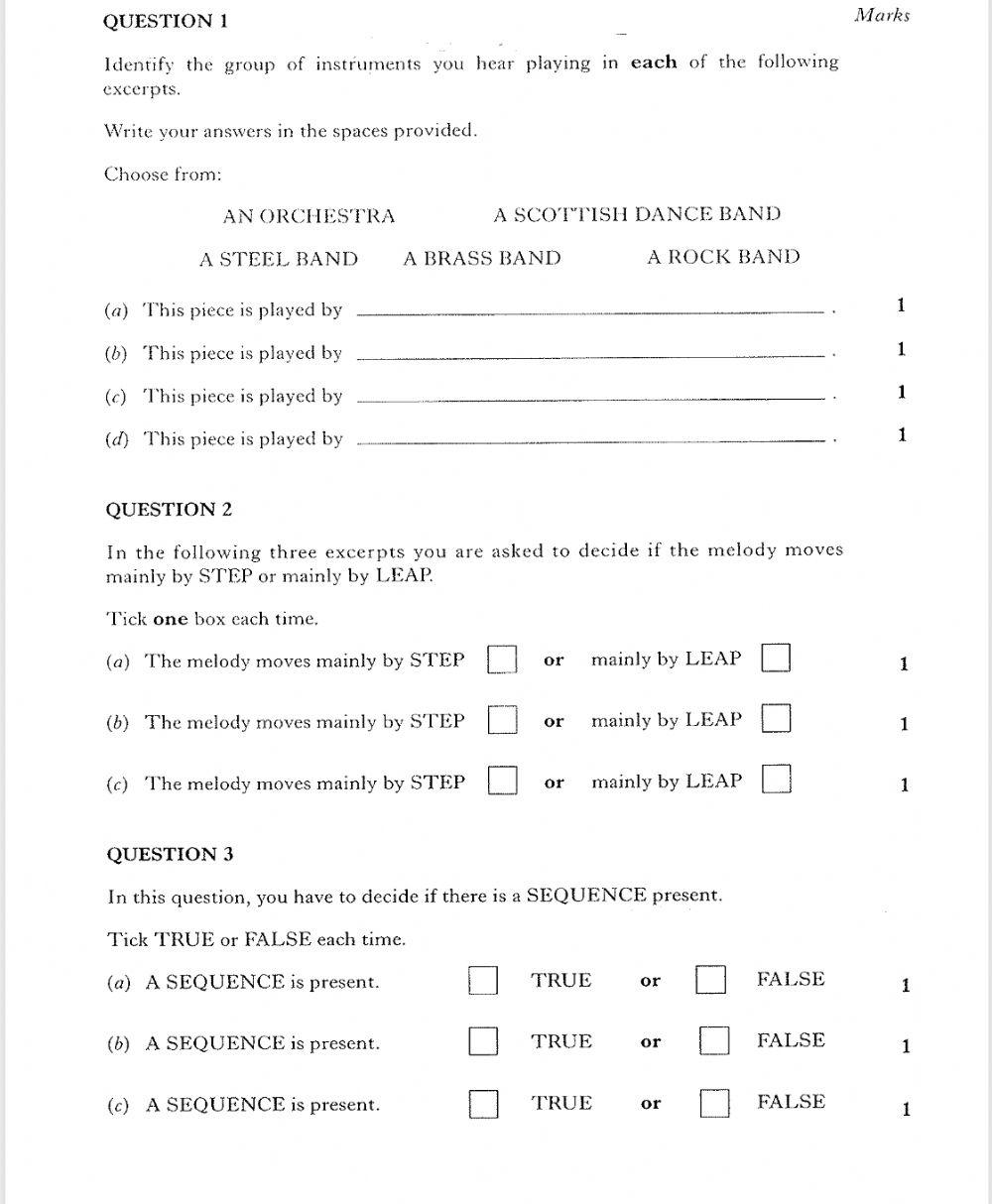 music-listening-quiz-1-online-exercise-for-live-worksheets
