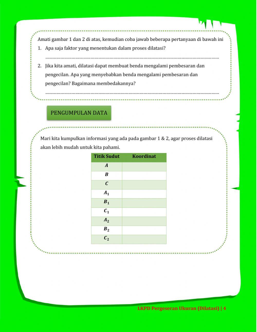 Lkpd dilatasi