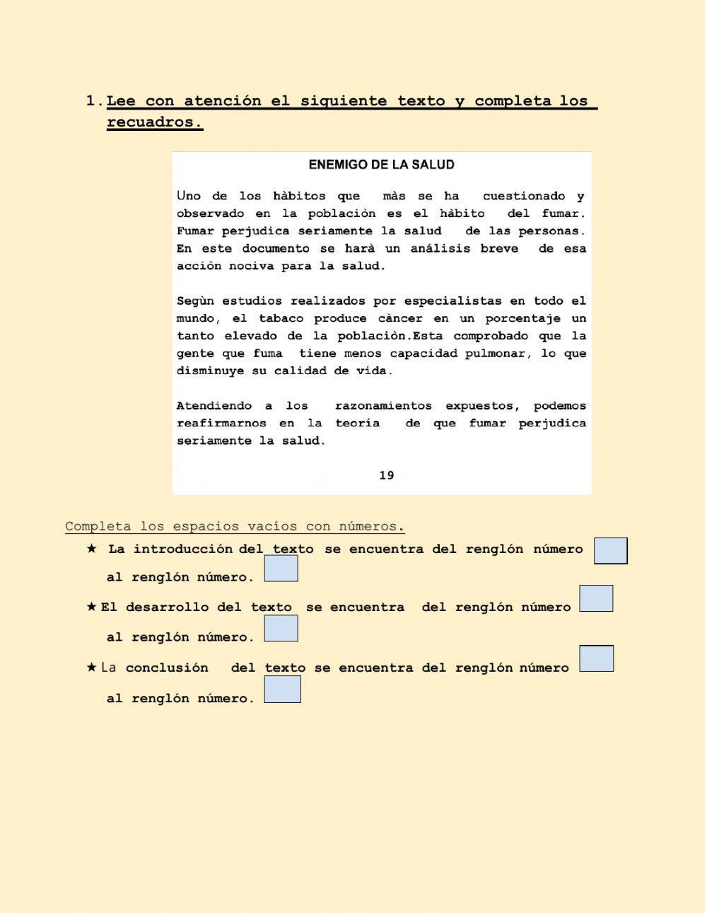 Texos argumentativos