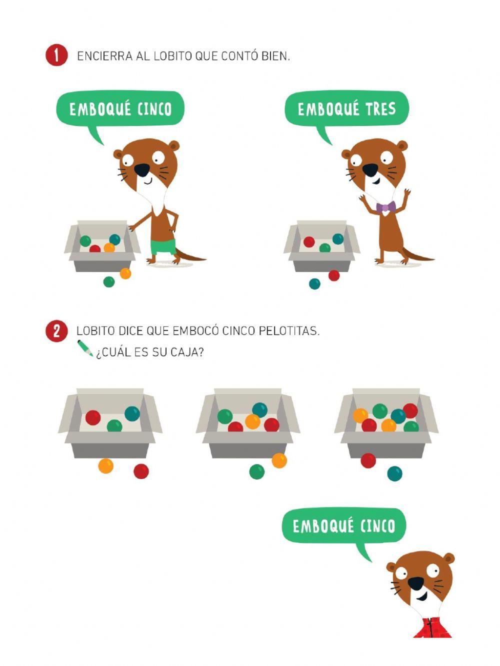 Lobito y los números